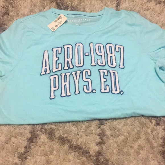 Aeropostale Tops - Aeropostale light blue T-Shirt